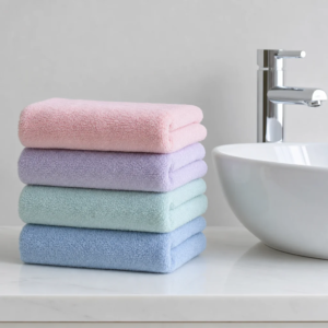 Soft Microfiber Bath Towels – Set of 3